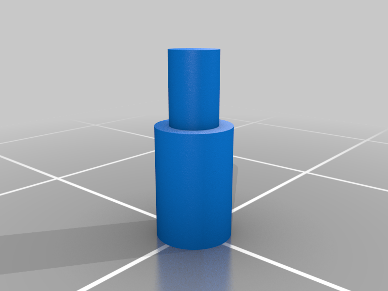 3D-printed power button cap