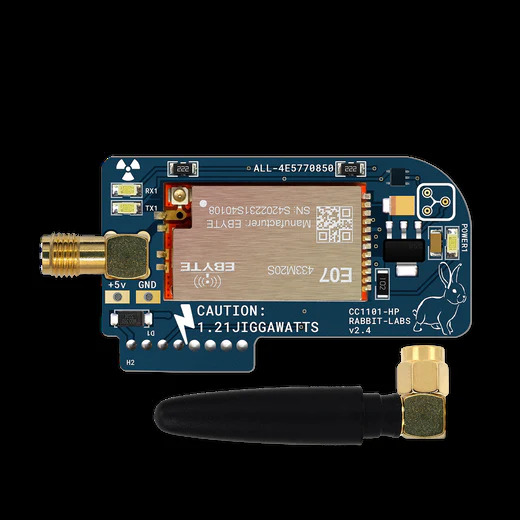 CC1101 433MHz RF transceiver module with SMA antenna connector